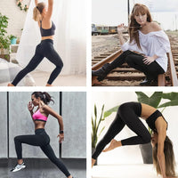 Pantalones de Yoga para mujer con bolsillos, gran oferta