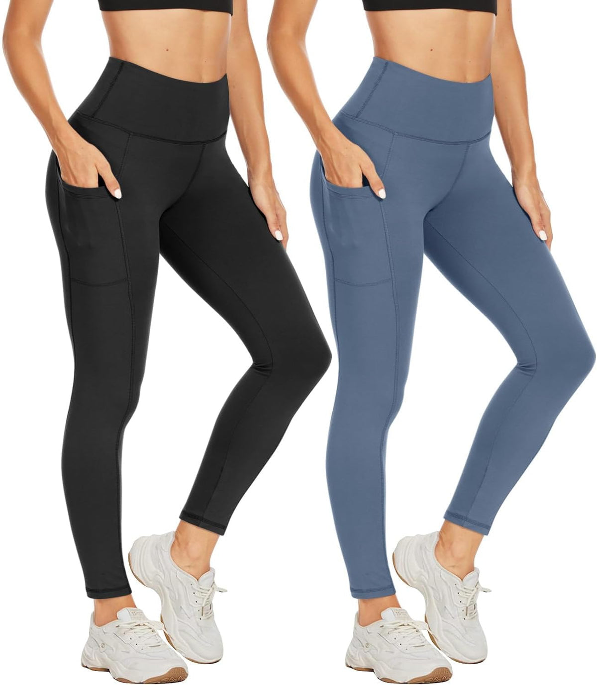 Pantalones de Yoga para mujer con bolsillos, gran oferta